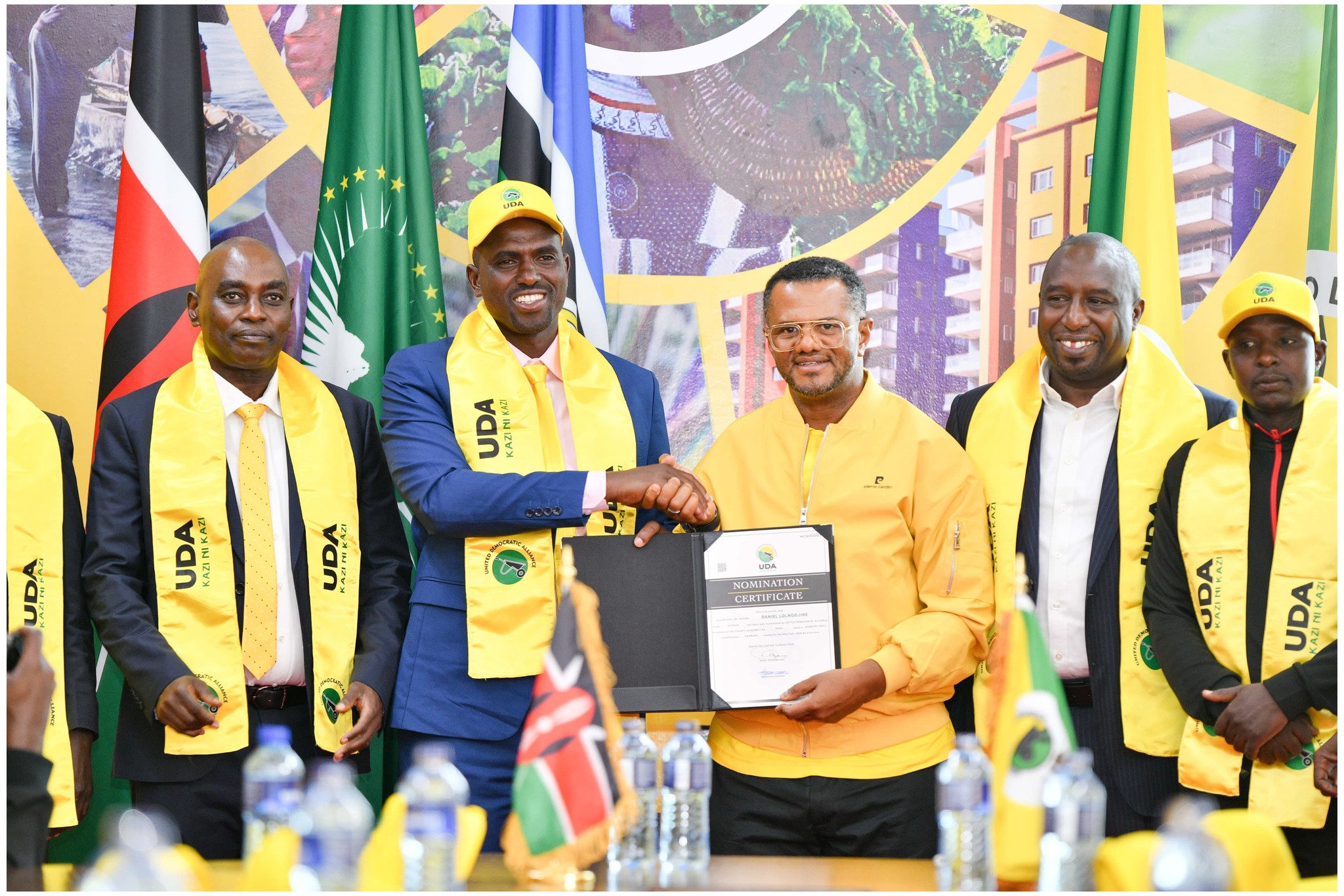 UDA officials issue nomination certificates to by-election candidates